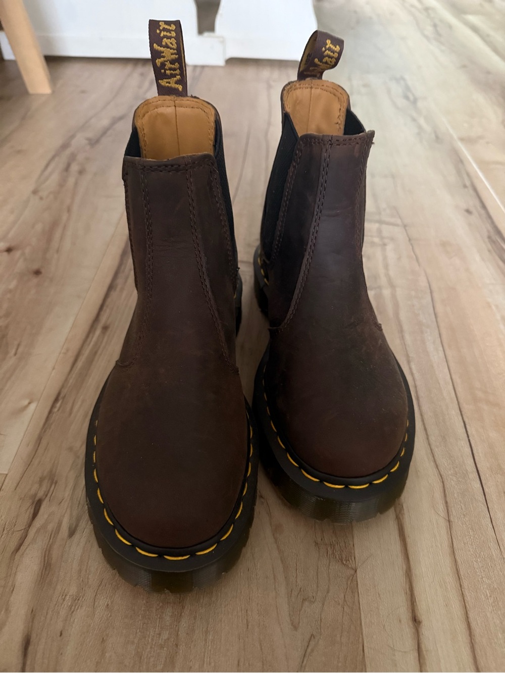 Dr. Martens Brown Chelsea Boots, NEW!